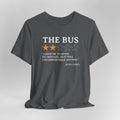 Gray t-shirt with a quote about Rosa Parks on a gray background