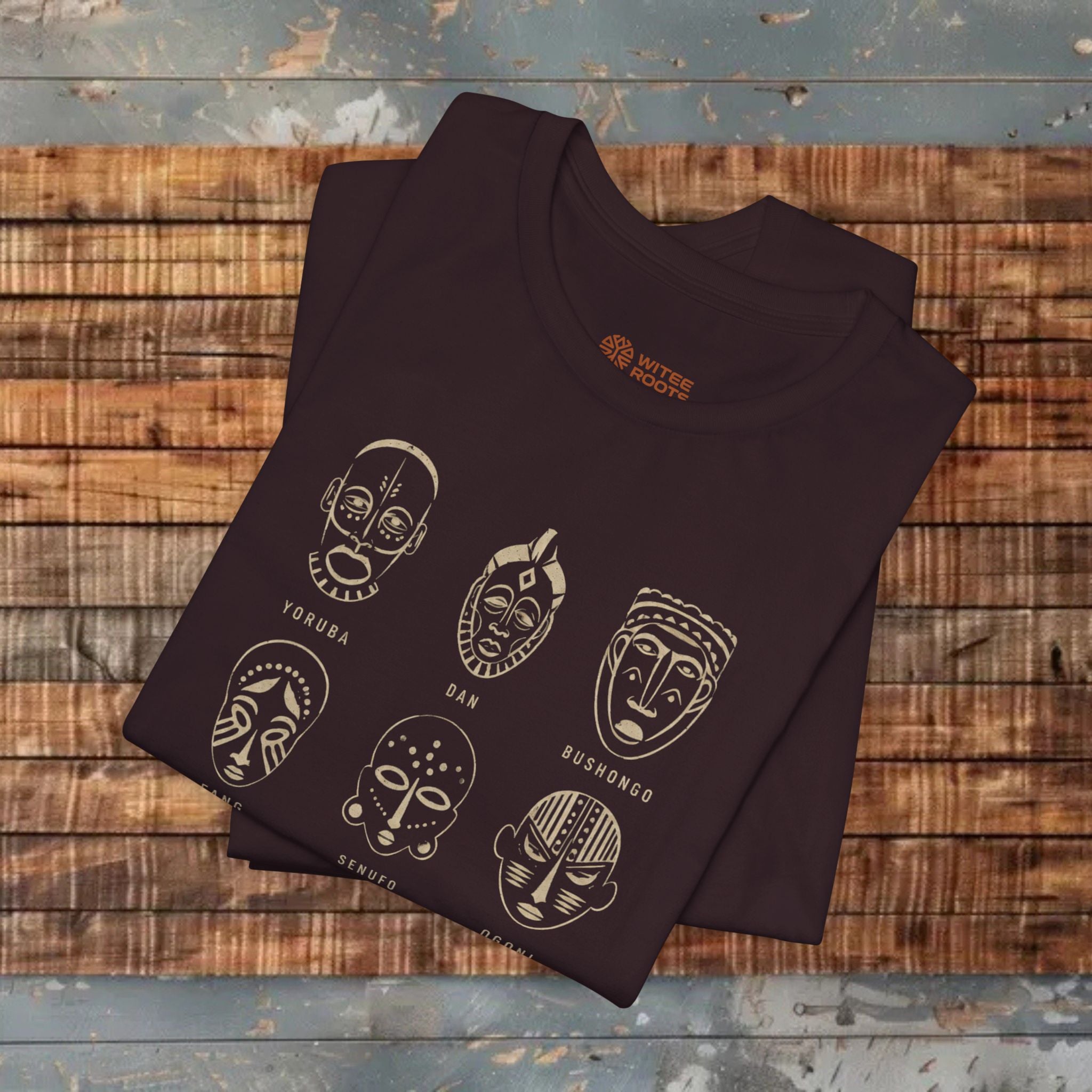 Masks of Africa Tee