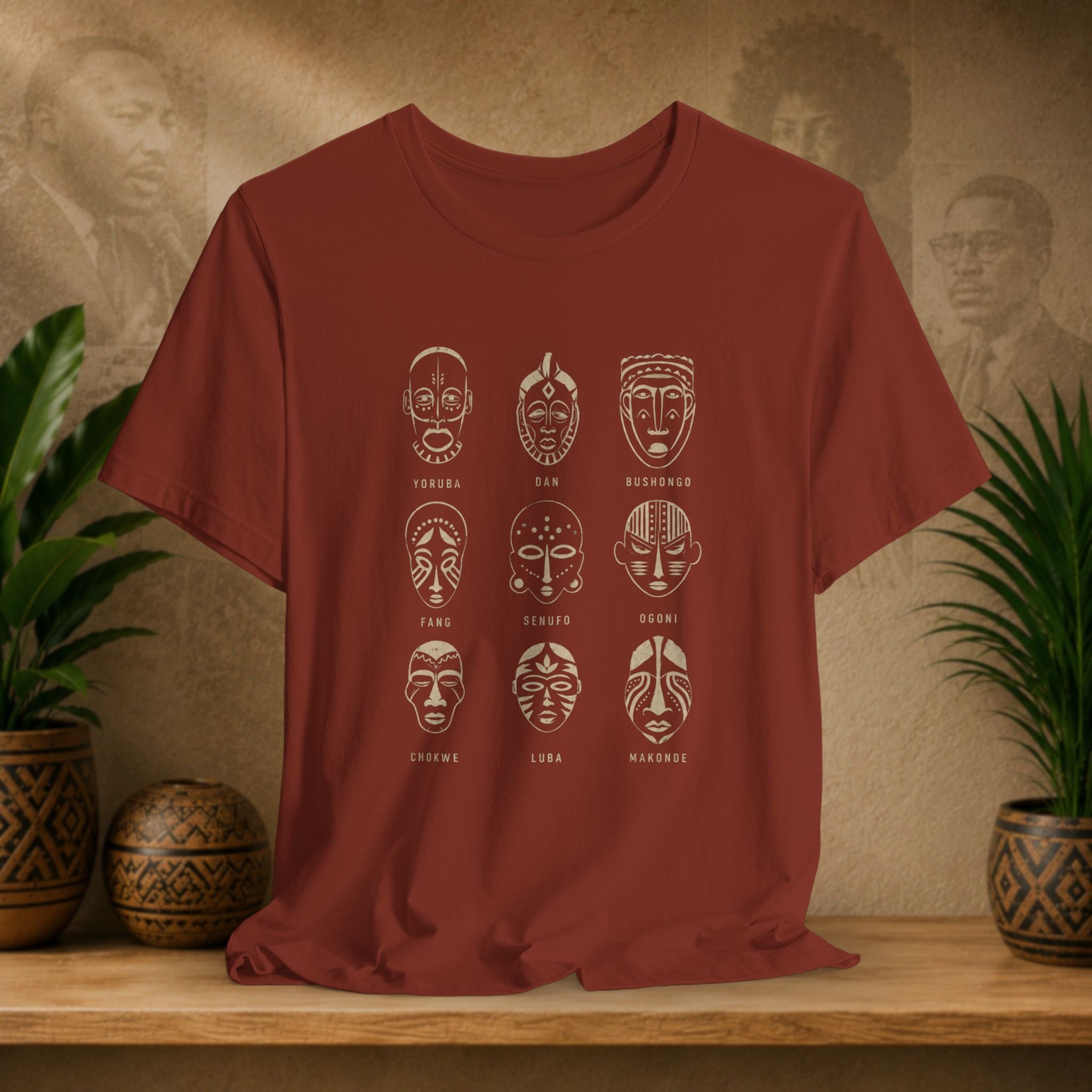 Masks of Africa Tee