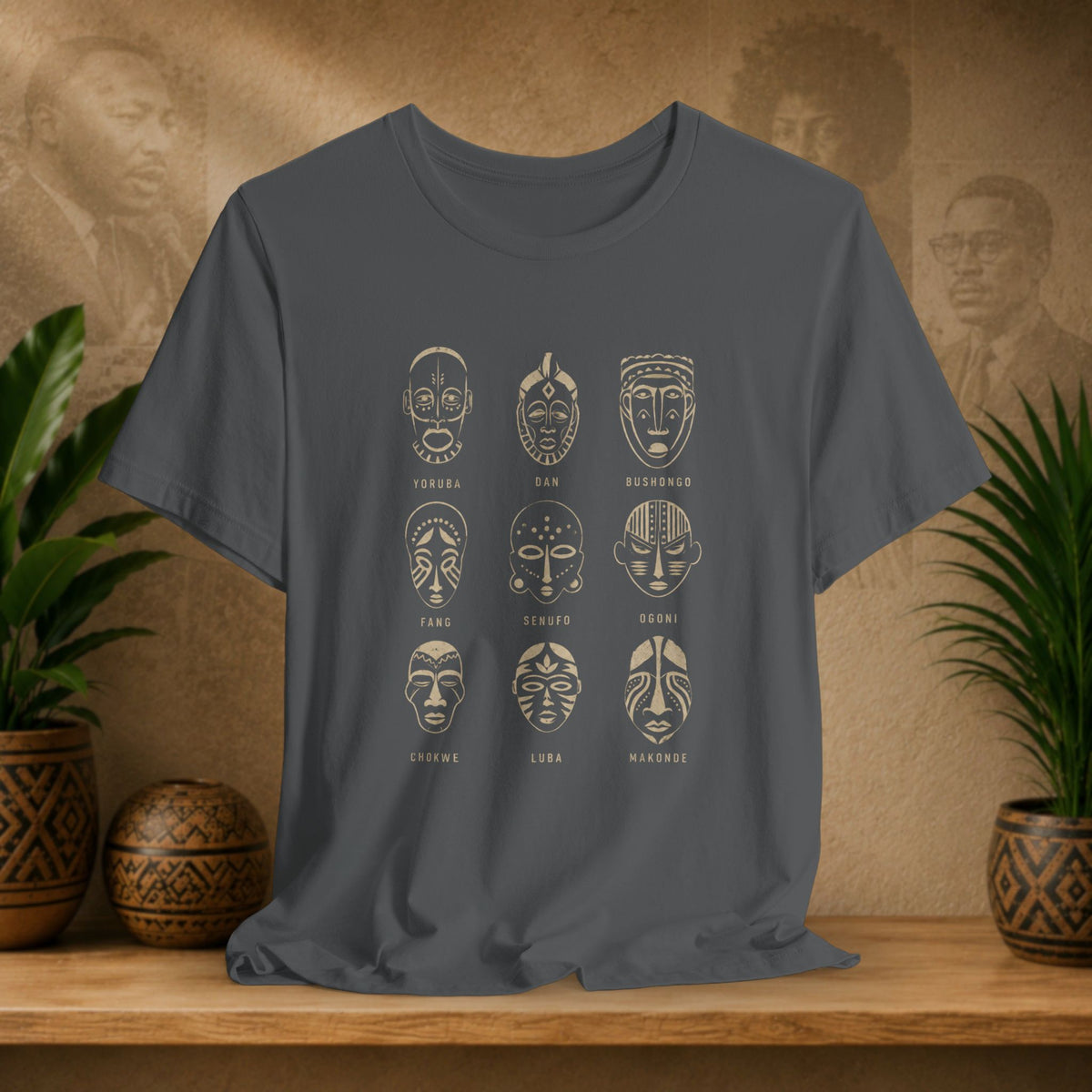 Masks of Africa Tee