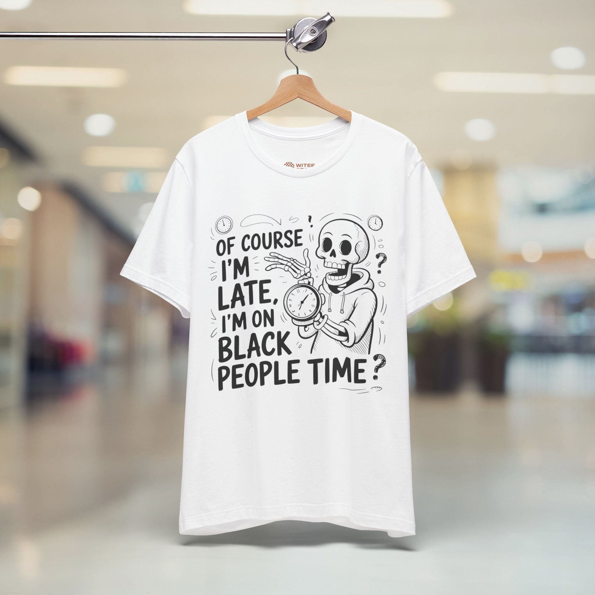 Black People Time Tee