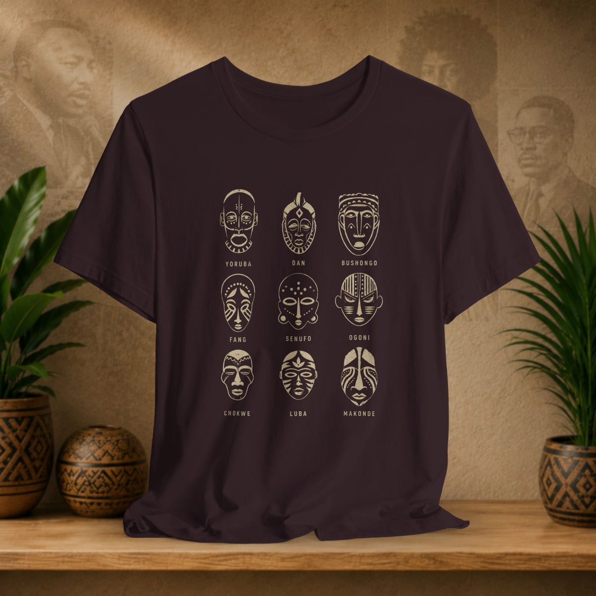 Masks of Africa Tee