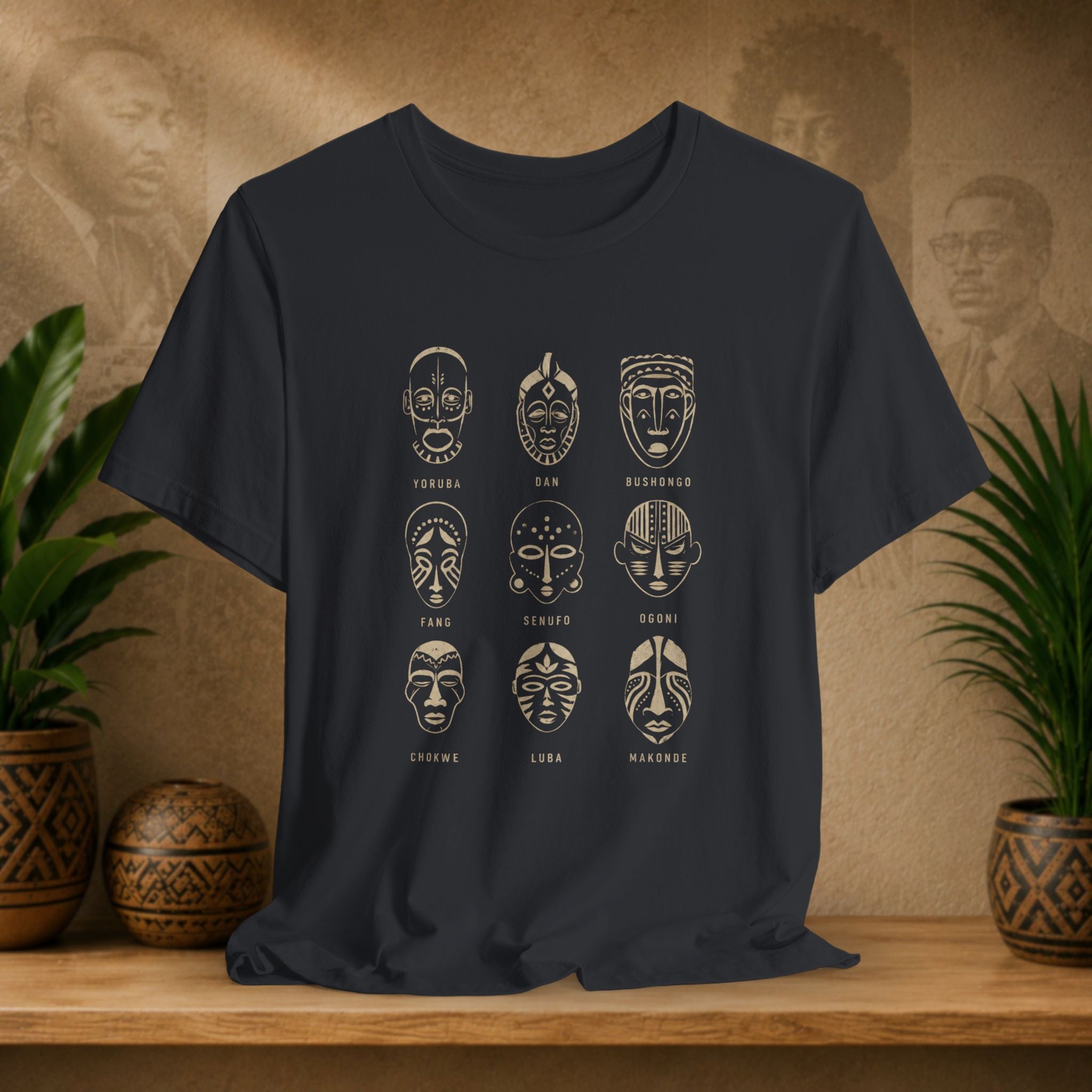 Masks of Africa Tee