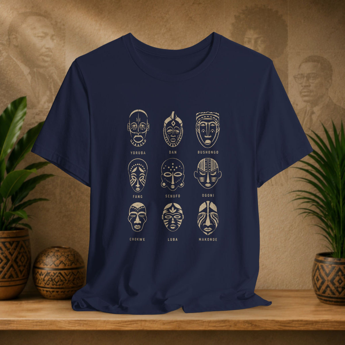 Masks of Africa Tee