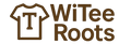 WiTee Roots logo with a stylized shirt design on a white background